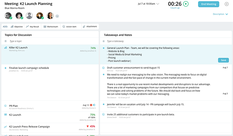 Enhanced Meetings
