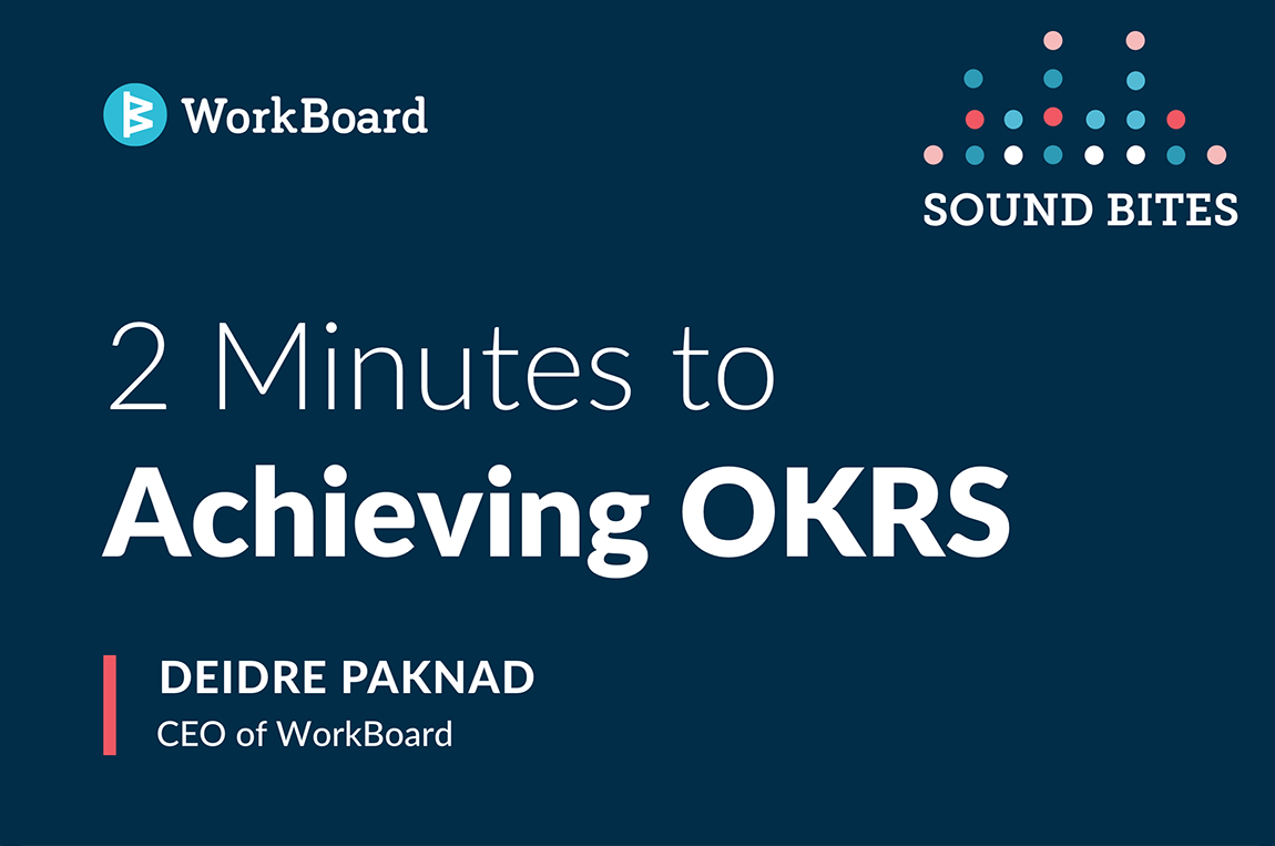 Achieving OKRs