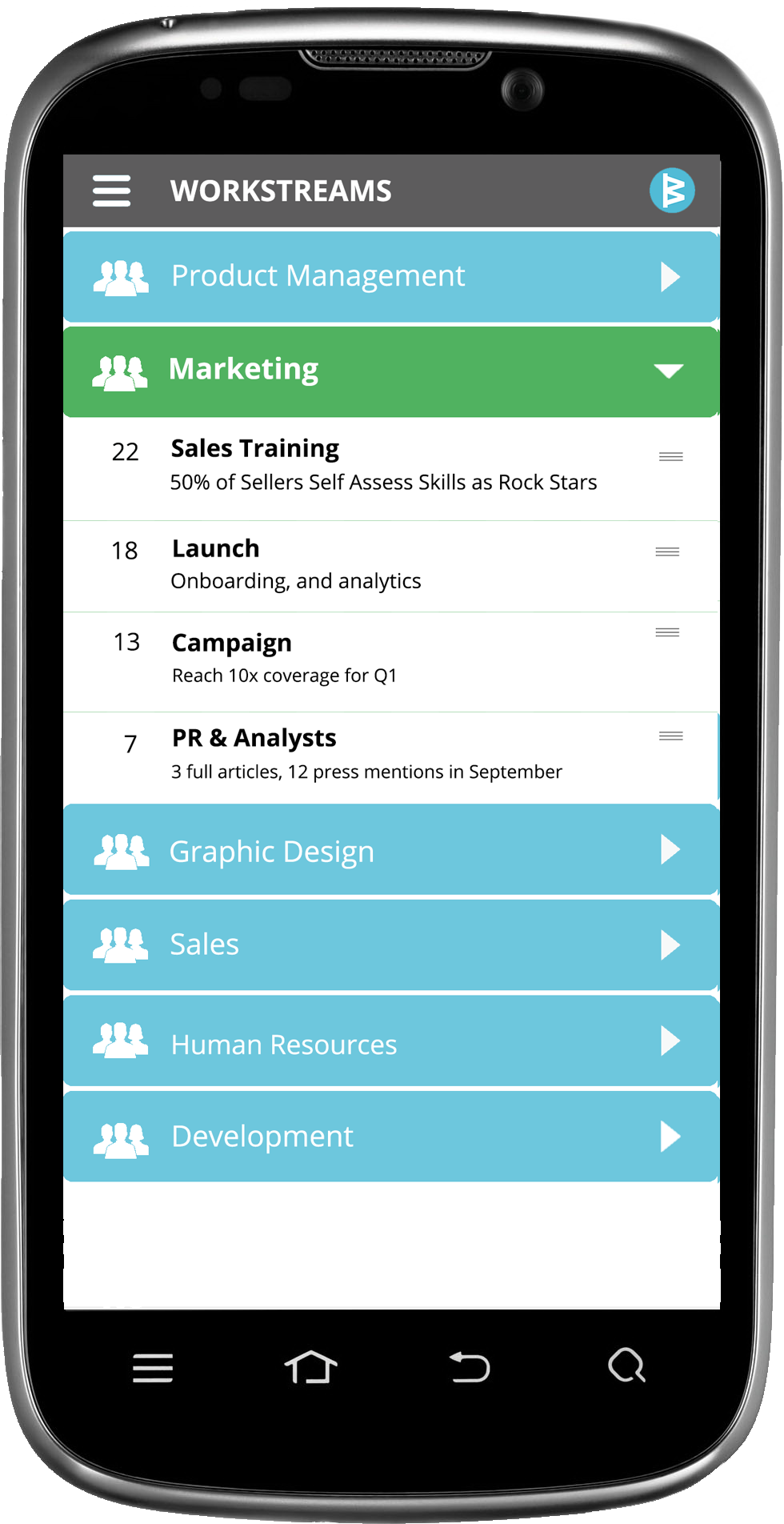 Workboard Add Your Action Items