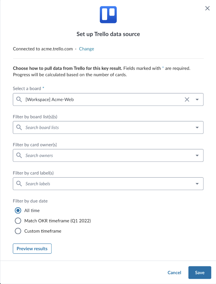 Trello Integration