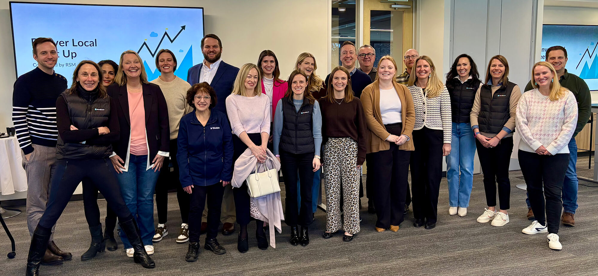 Attendees from our February 2025 meetup