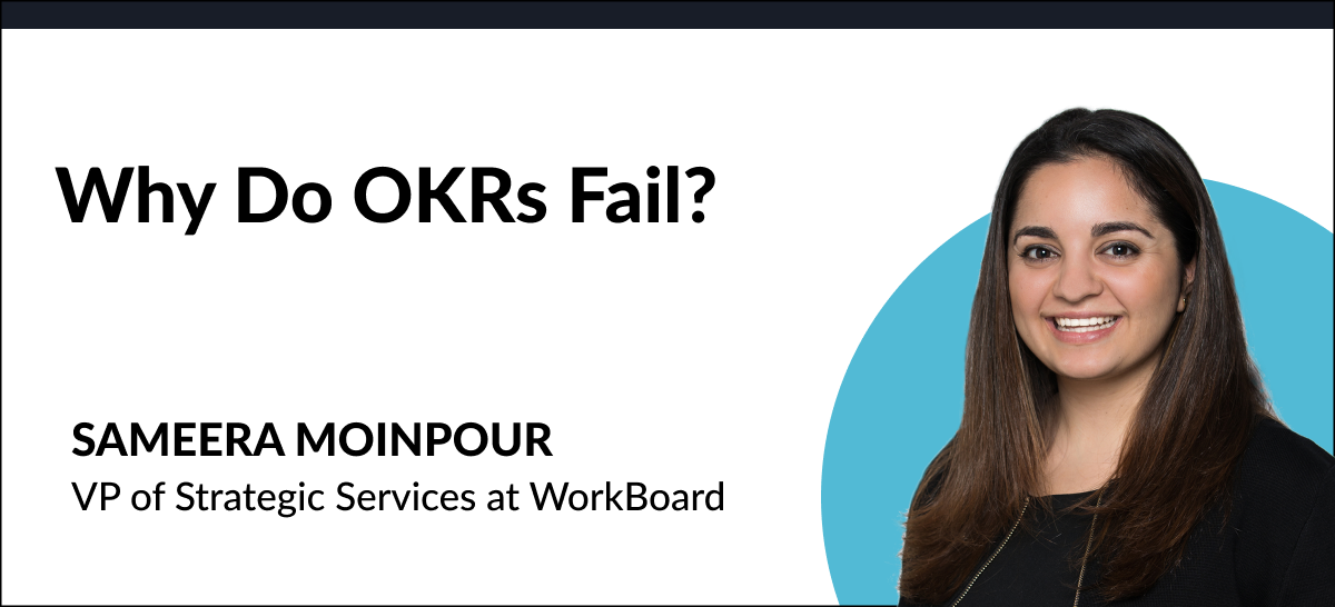 Why do OKRs Fail?