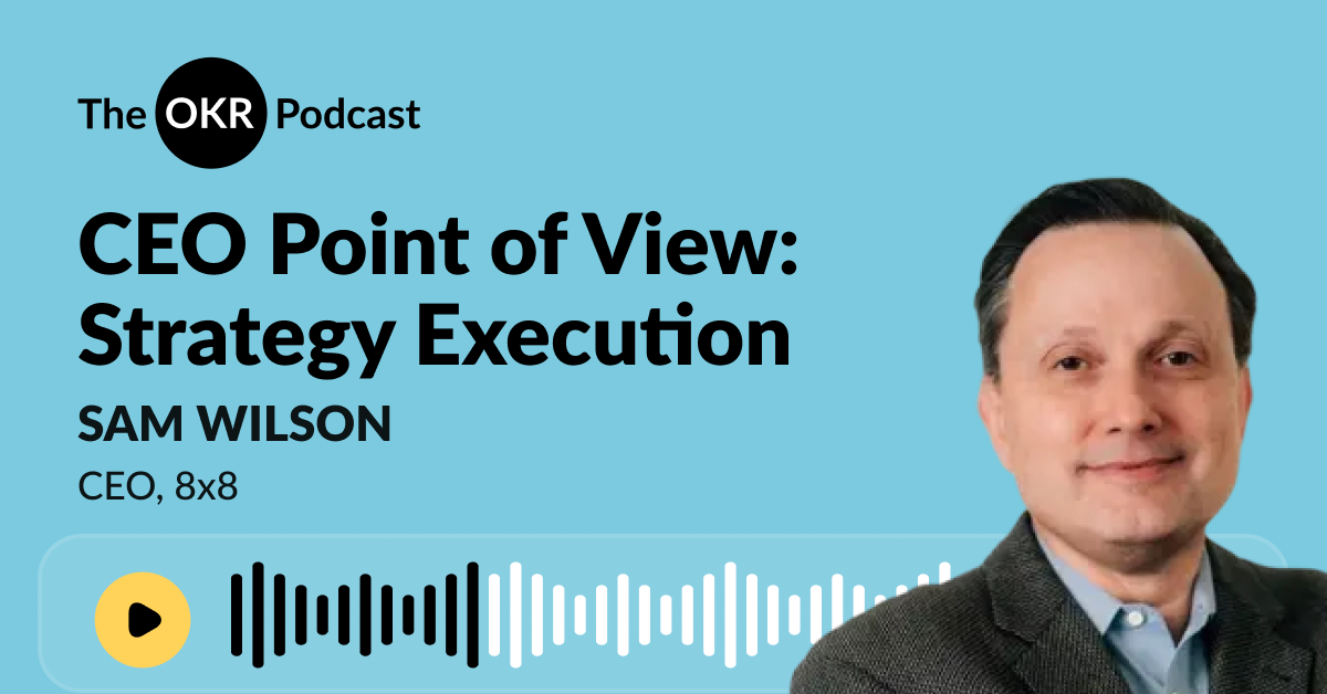 CEO Point of View: Strategy Execution