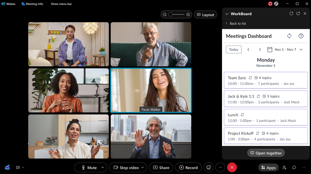 Log in to WorkBoard